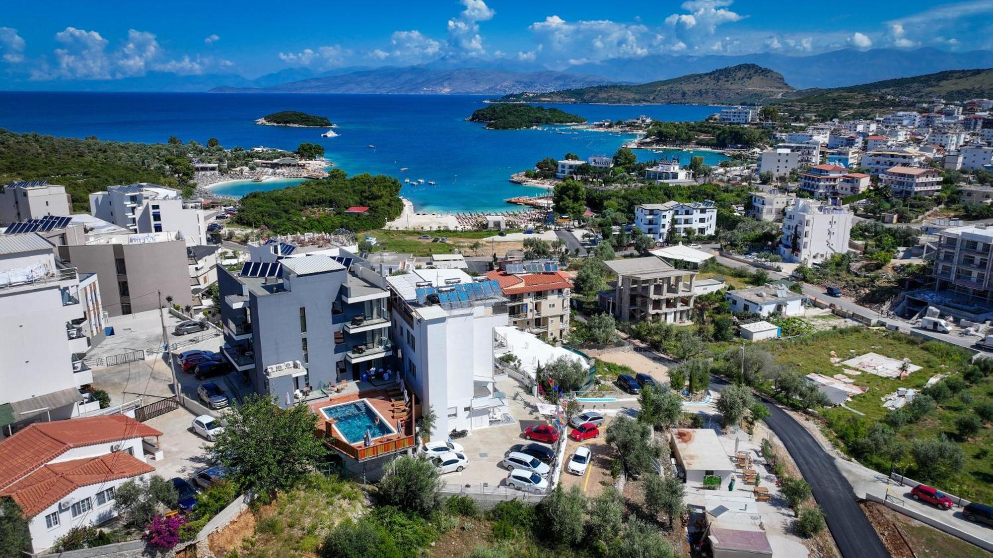 Hotel Ajden By Mira Mare Ksamil Exteriör bild