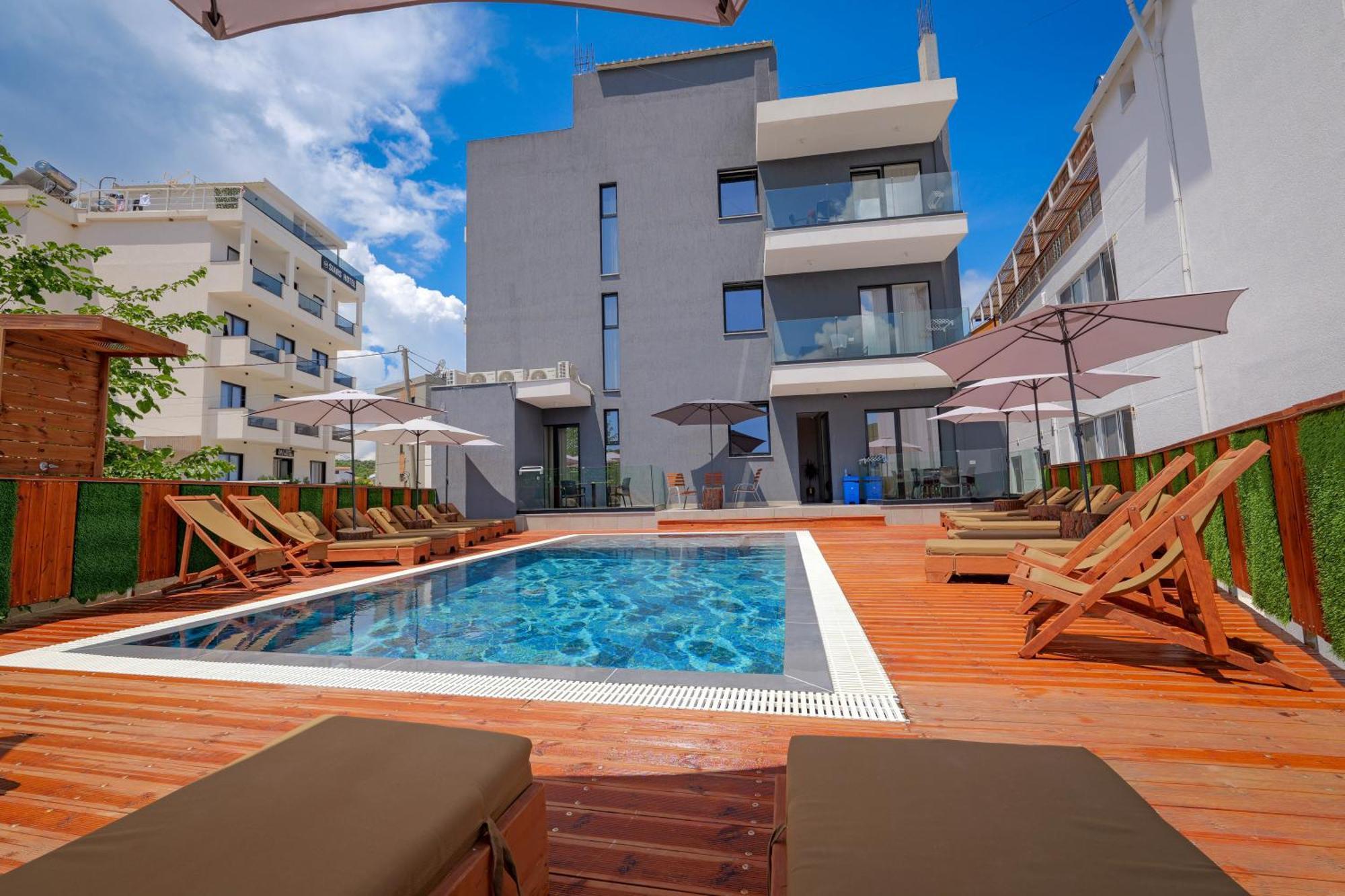 Hotel Ajden By Mira Mare Ksamil Exteriör bild