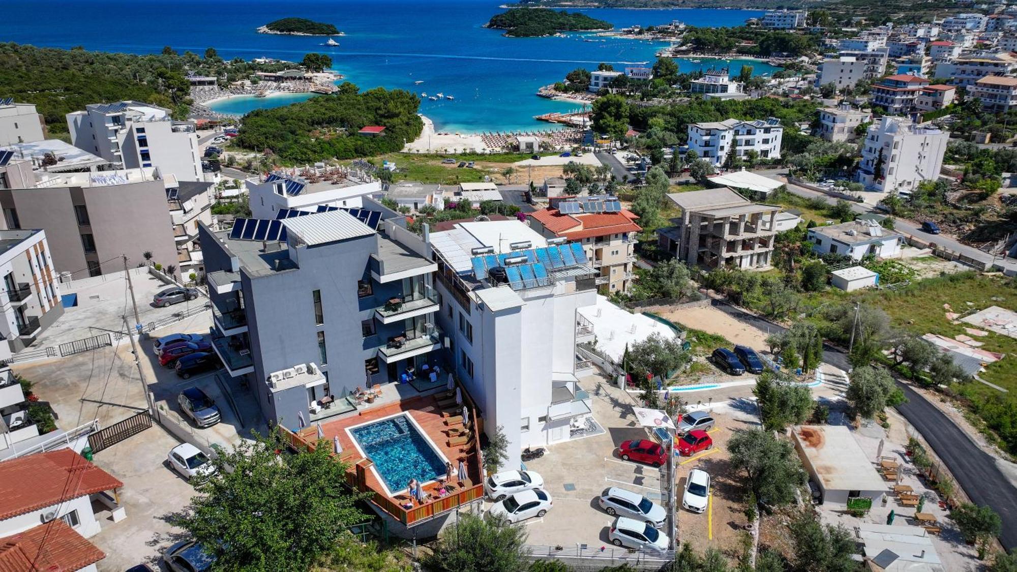 Hotel Ajden By Mira Mare Ksamil Exteriör bild